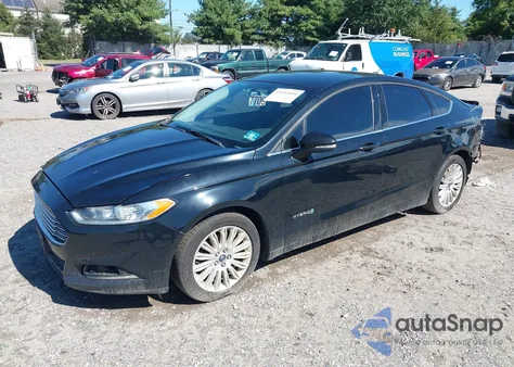 2016 Ford Fusion Se Hybrid из США, поврежденный, VIN 3FA6P0LU8GR154492